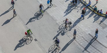 Der Transportübergang.
